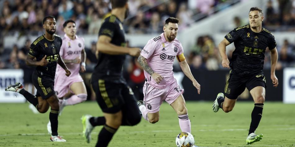 Asisten personalidades para ver jugar a Messi en partido contra LAFC