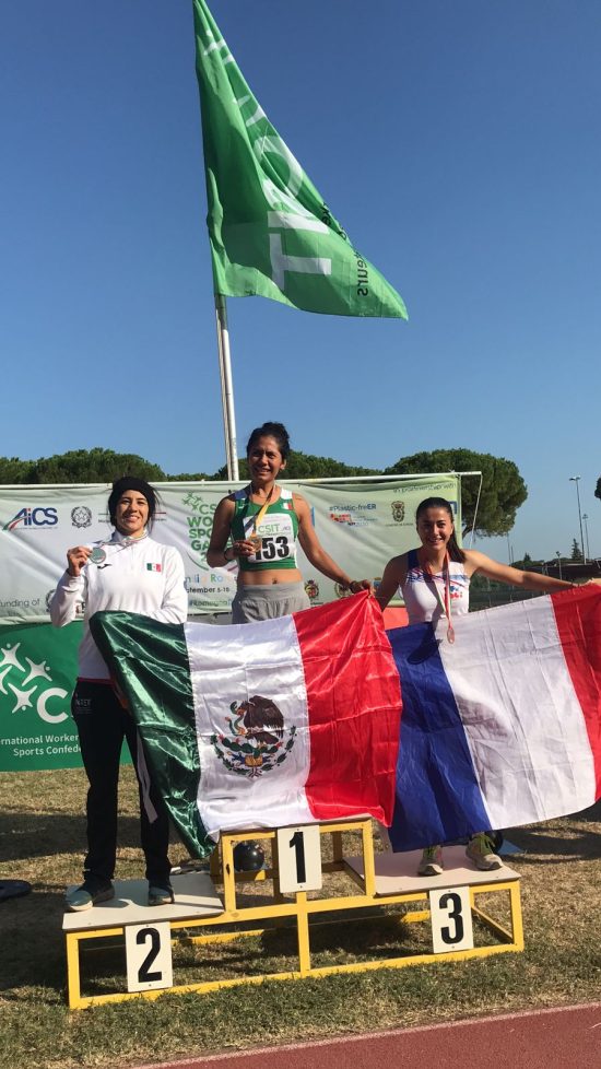 Conquista la sonorense Ana Tánori dos medallas en Juegos Mundiales de Trabajadores Conquista la sonorense Ana Tánori dos medallas en Juegos Mundiales de Trabajadores
