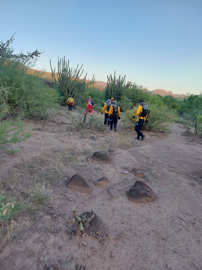 CONTINÚA BÚSQUEDA DE YAQUI PERDIDO EN CERRO