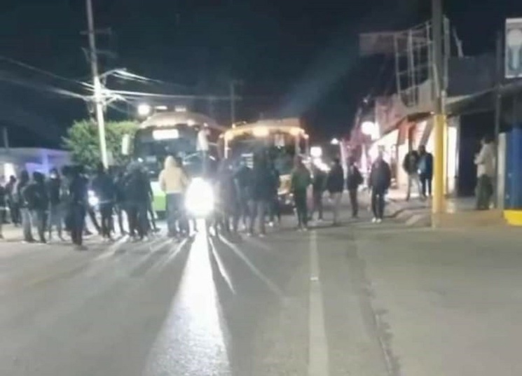 Suspenden “corridas” de transporte por inseguridad