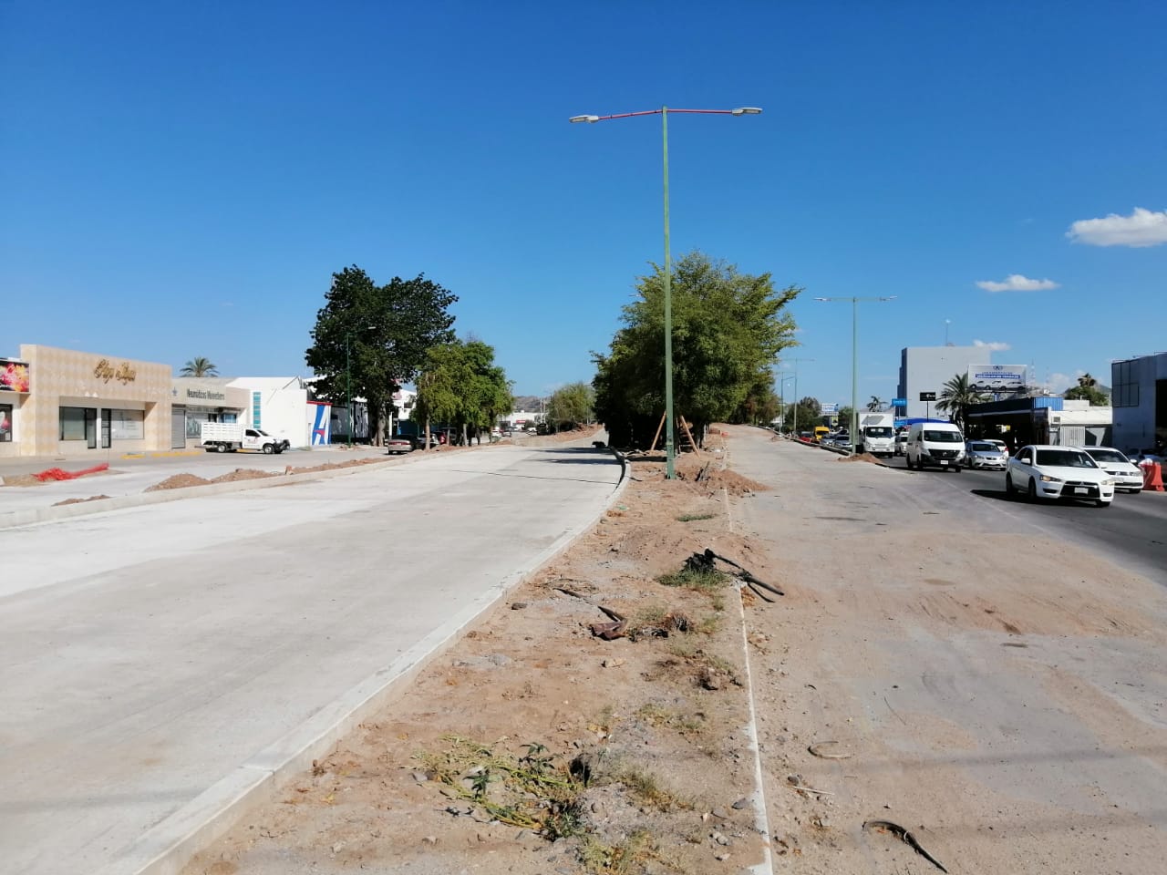 Avanza construcción de paso a desnivel en Hermosillo