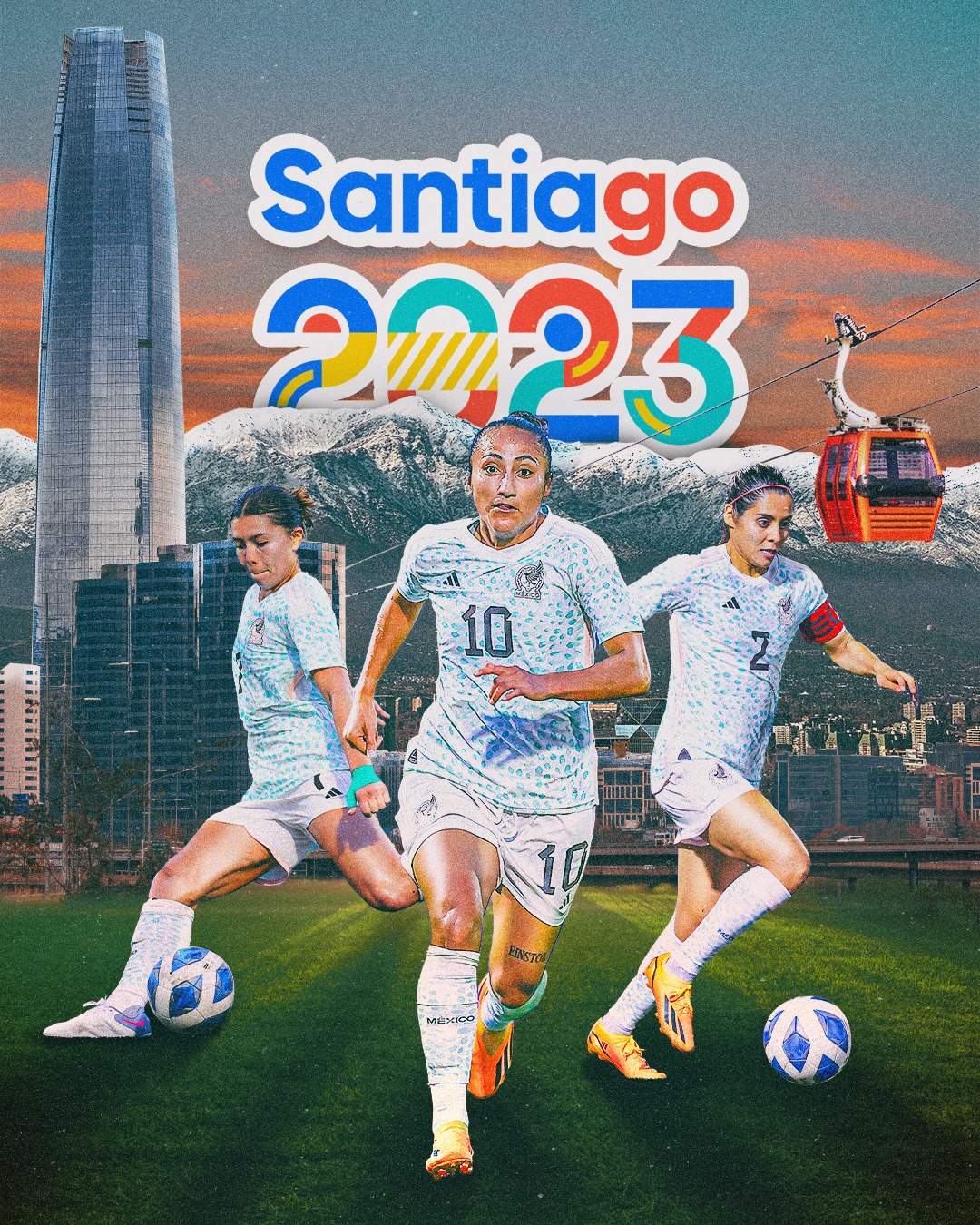 Llega México “de panzazo” a Panamericanos en futbol femenil