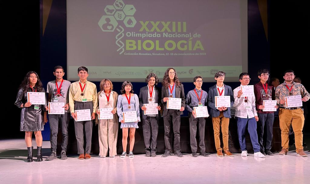 OBTIENE ALUMNO DEL COBACH MEDALLA DE BRONCE EN OLIMPIADA NACIONAL DE BIOLOGÍA