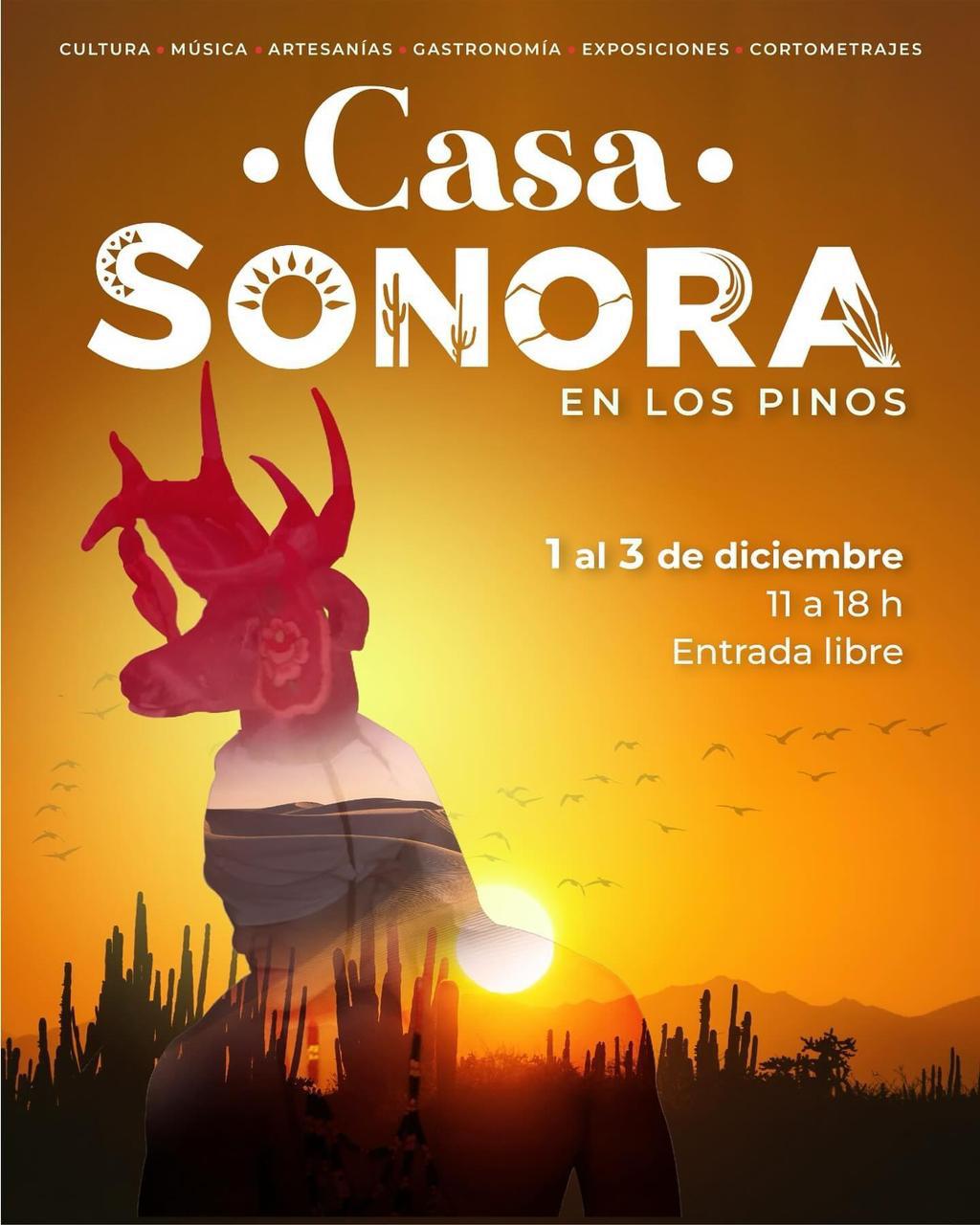 Lista Sonora para participar en el recinto cultural de Los Pinos