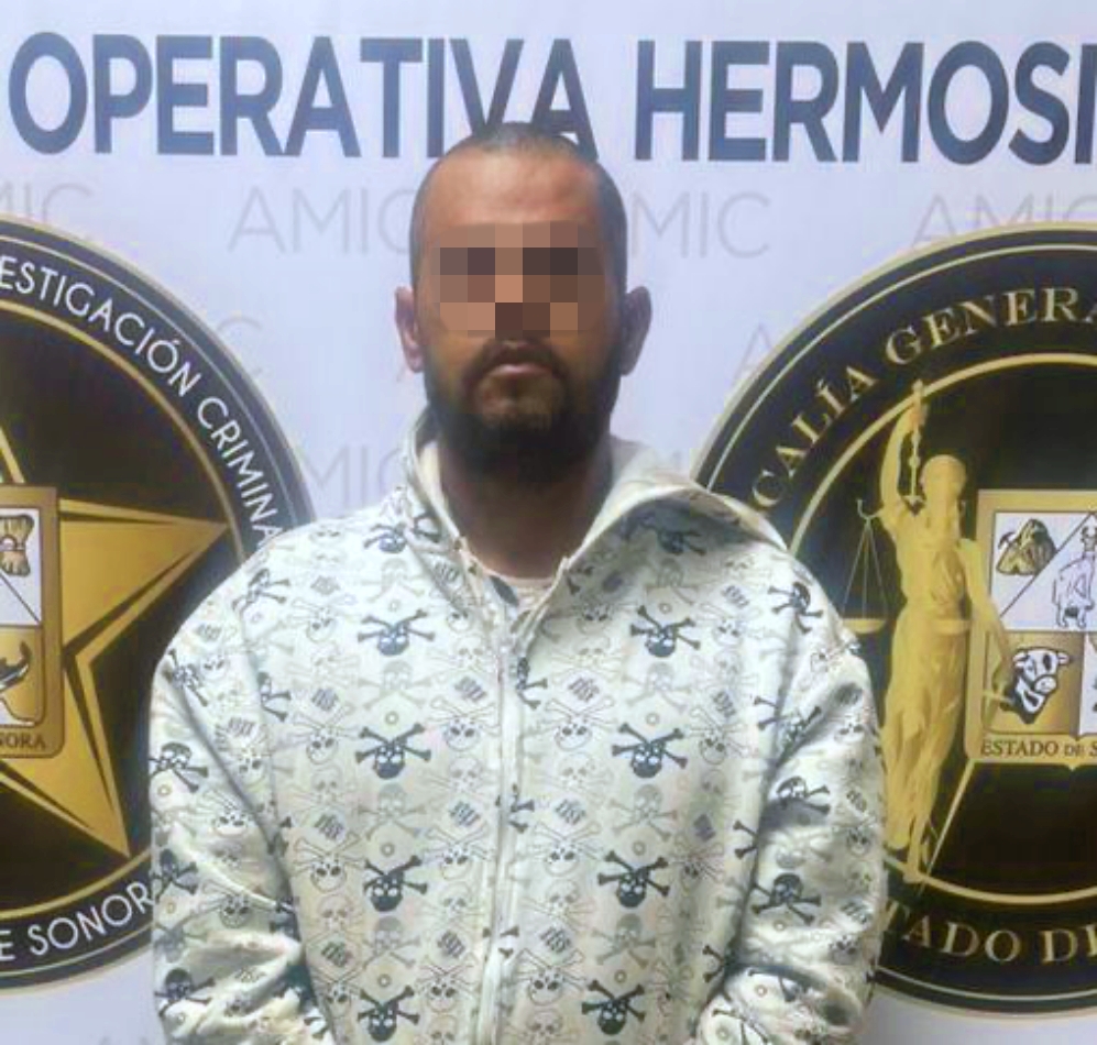 DETIENE FGJE A PRESUNTO RESPONSABLE DE ASESINAR A NIÑA EN HERMOSILLO