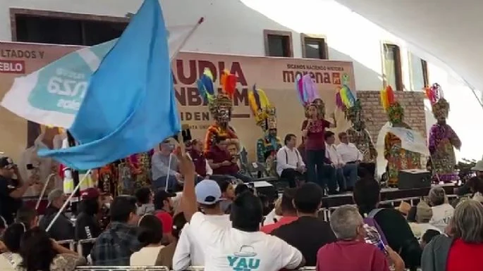 Pide unidad Sheinbaum en Morelos…y afloran los conflictos