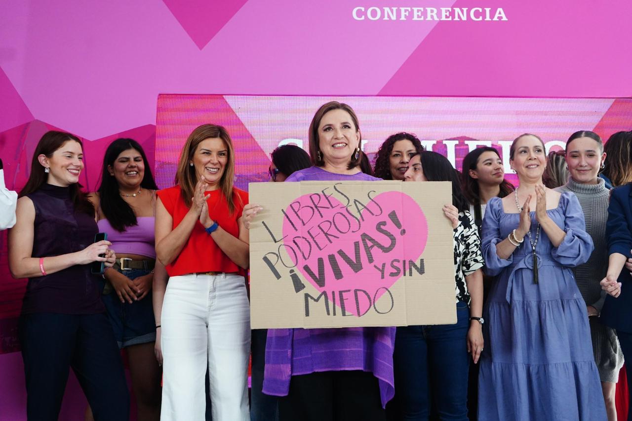 Presenta Xóchitl Gálvez diez puntos para cambiar realidad de mujeres en México