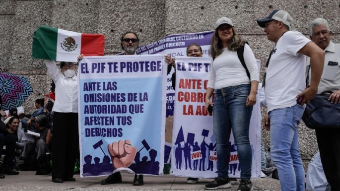 SE VAN A PARO JUECES Y MAGISTRADOS EN PROTESTA CONTRA LA REFORMA JUDICIAL DE LA 4T