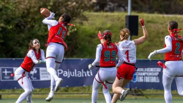 Avanza selección femenil mexicana en mundial de Flag Football