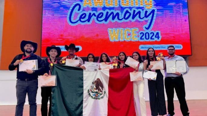 Obtienen medalla de oro estudiantes mexicanos por proyecto sustentable