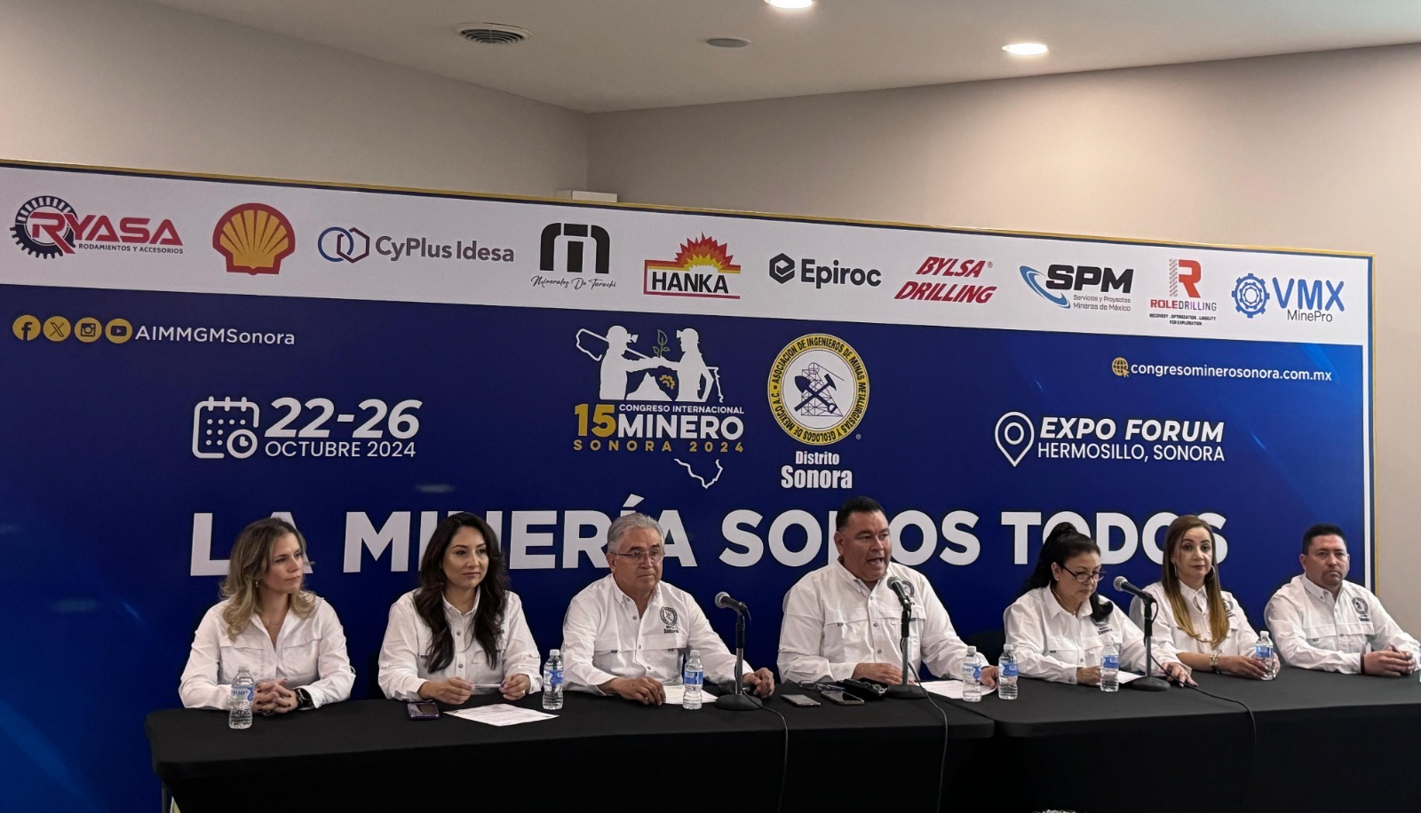 Anuncian Congreso Internacional de Minería en Hermosillo