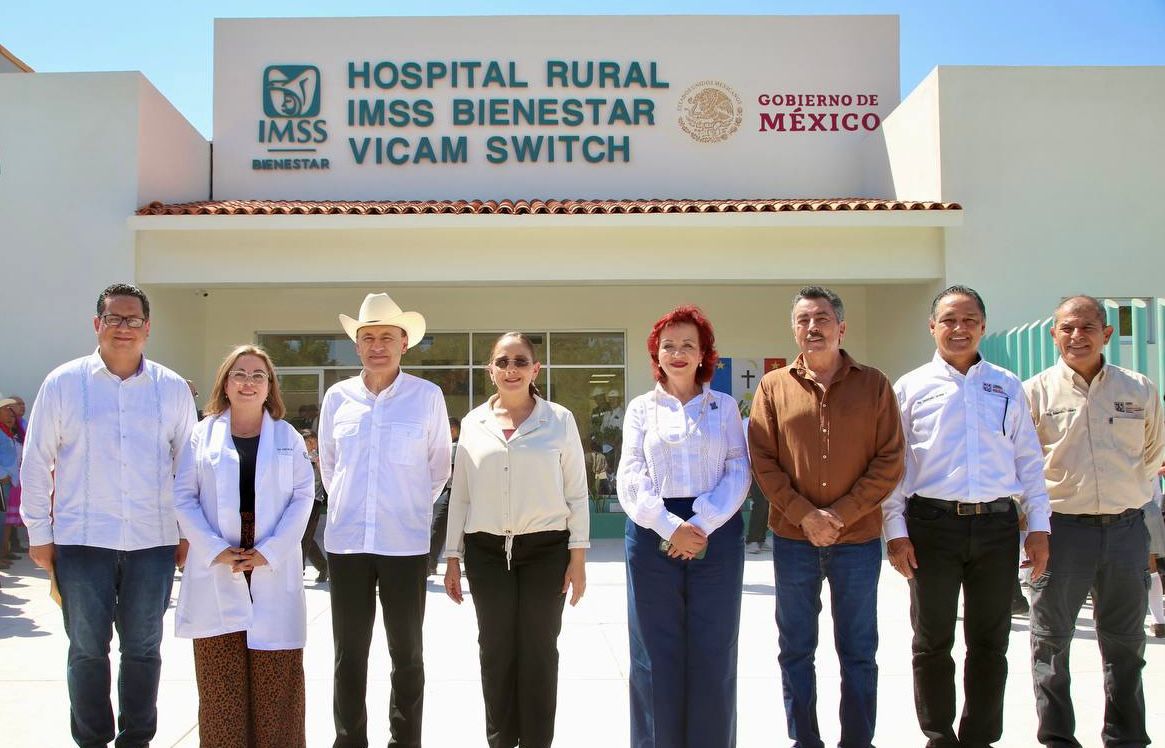 CUMPLE GOBIERNO CON ENTREGA DE HOSPITAL PARA ATENCIÓN DE INTEGRANTES DE ETNIA YAQUI