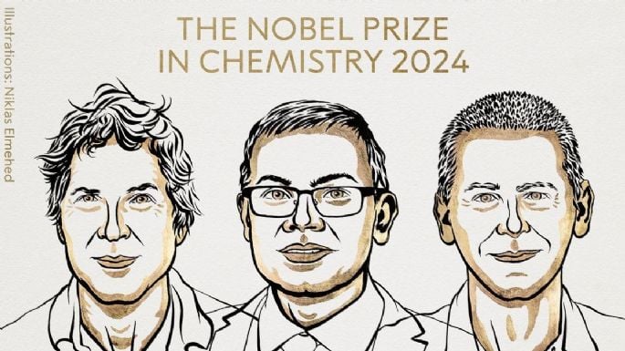 RECIBEN TRES CIENTÍFICOS EL PREMIO NOBEL DE QUÍMICA POR SU TRABAJO PIONERO EN PROTEÍNAS