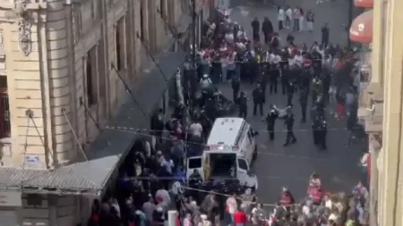 Balean a activista transgénero a unos pasos de palacio nacional Balean a activista transgénero a unos pasos de palacio nacional