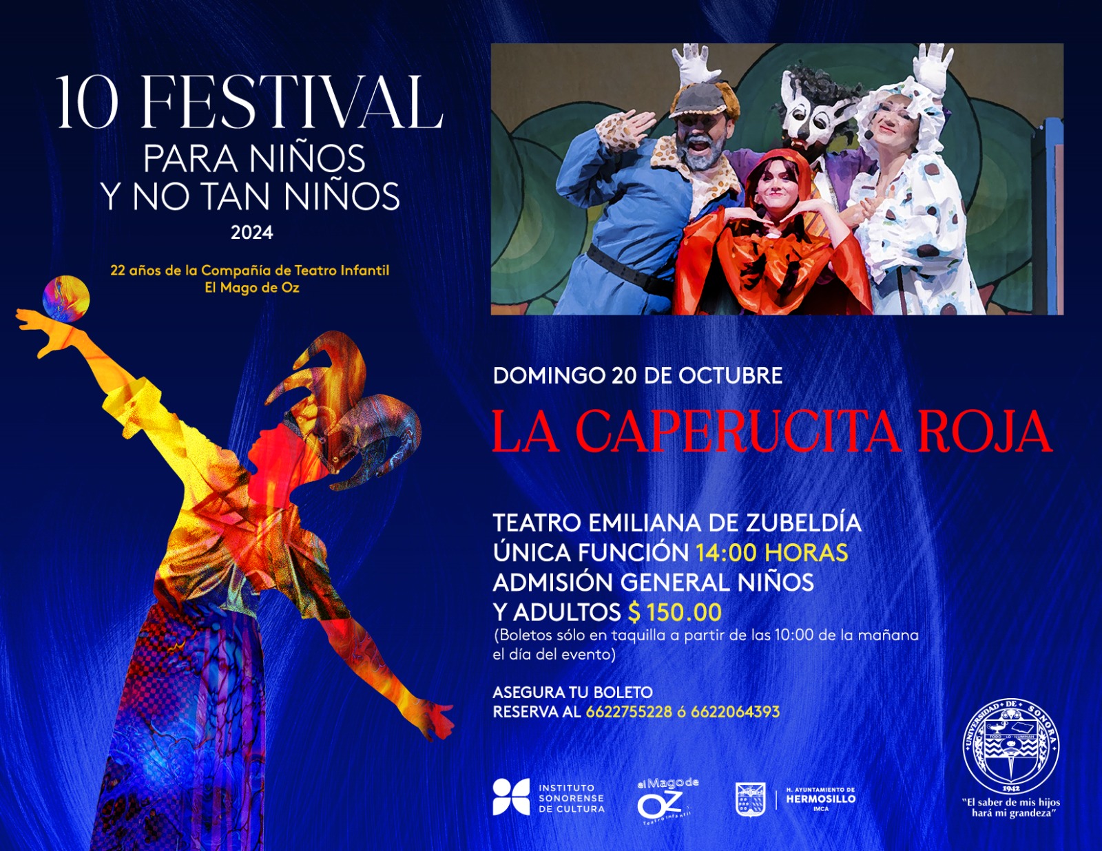 Vuelve “Caperucita Roja” al Teatro Emiliana de Zubeldía