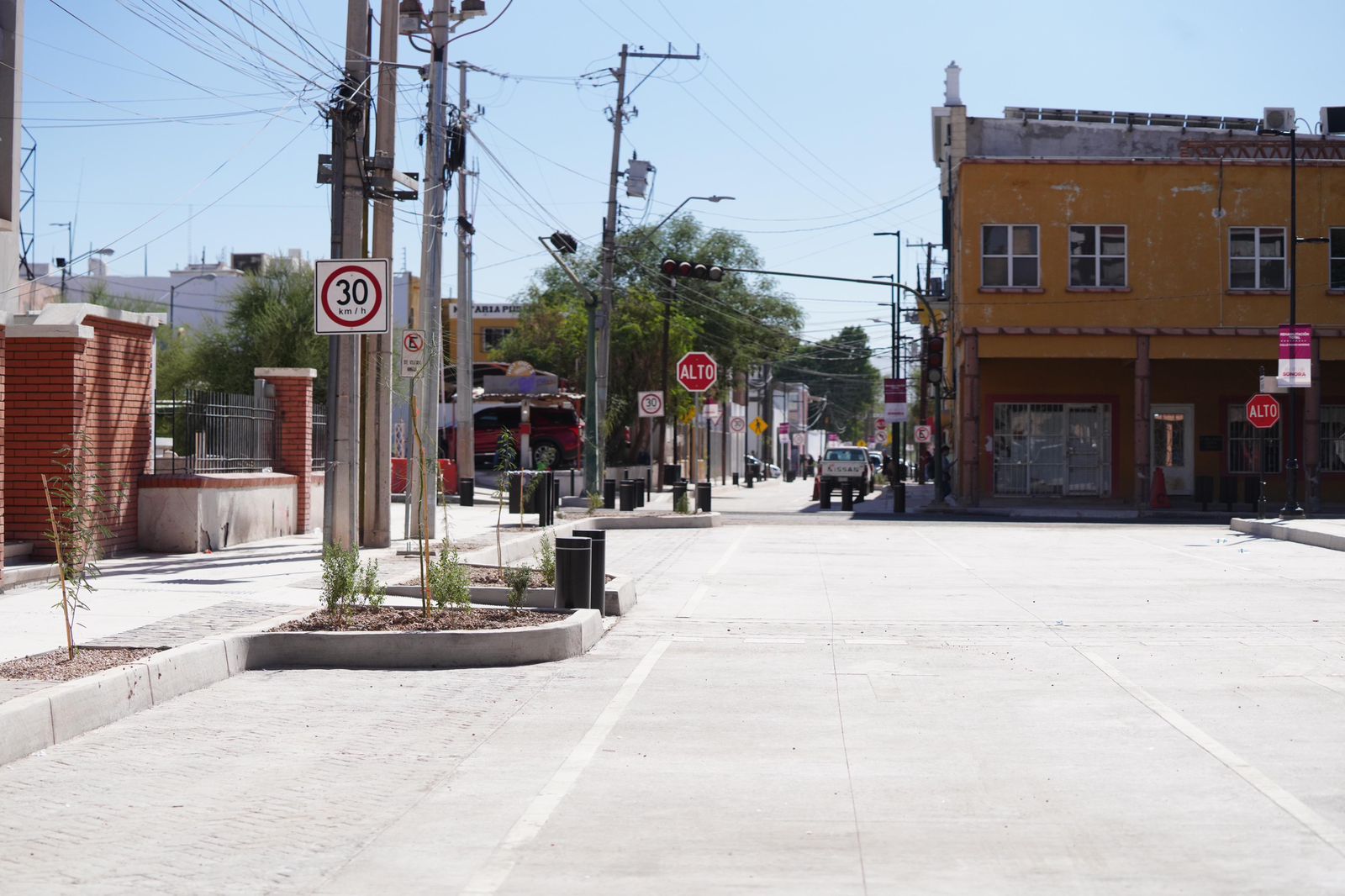 Remodelan calles del Centro Histórico de Hermosillo