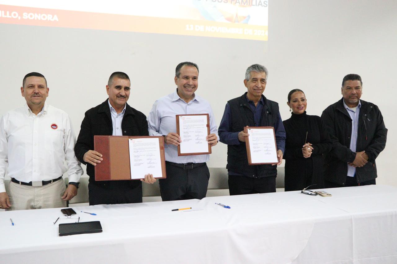 Firman convenio CTM y Ayuntamiento de Hermosillo