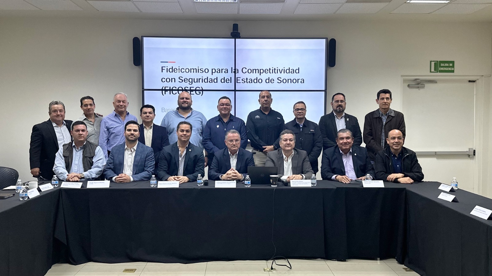 Anuncian empresarios creación de fideicomiso para seguridad en Sonora