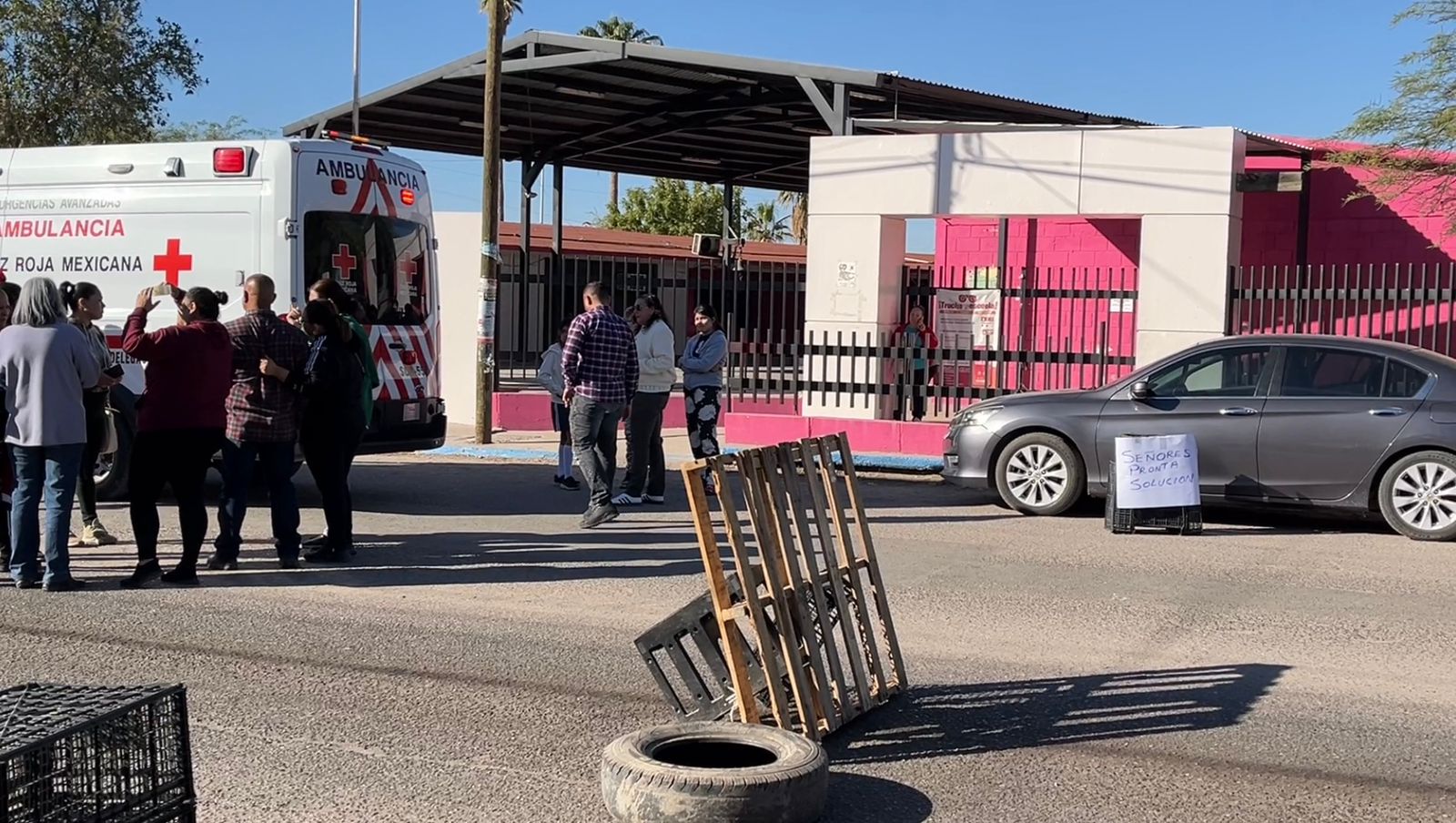 Recomiendan precaución a manifestantes en vía pública en Sonora