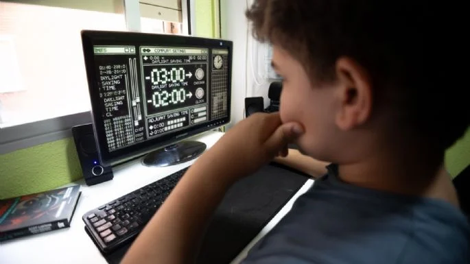 Son niños susceptibles a los cambios de horario