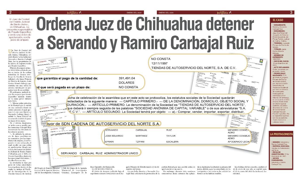 LOS EXPROPIETARIOS DE SUPER DEL NORTE SON ACUSADOS DE FRAUDE ESPECÍFICO