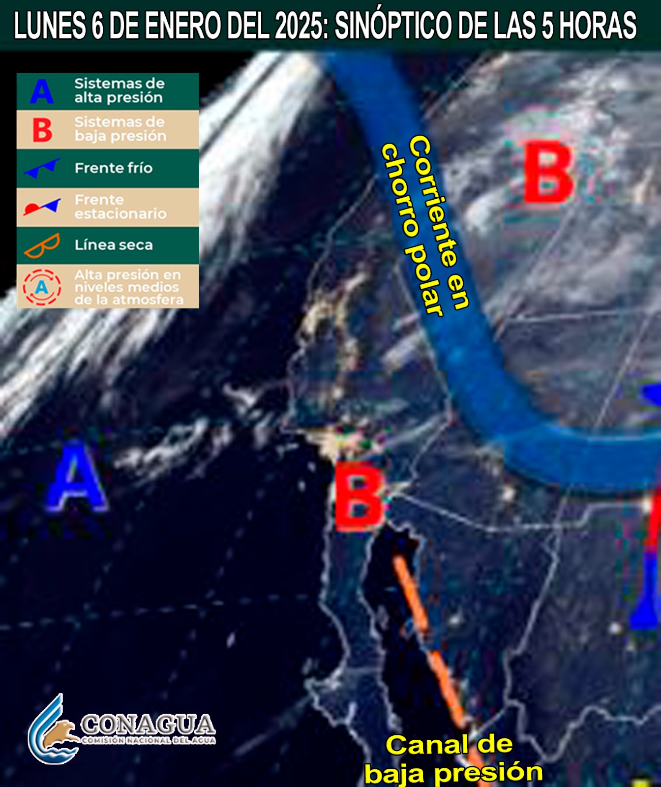 SE ESPERA PRESENCIA DE SEGUNDA TORMENTA INVERNAL DE LA TEMPORADA EN SONORA