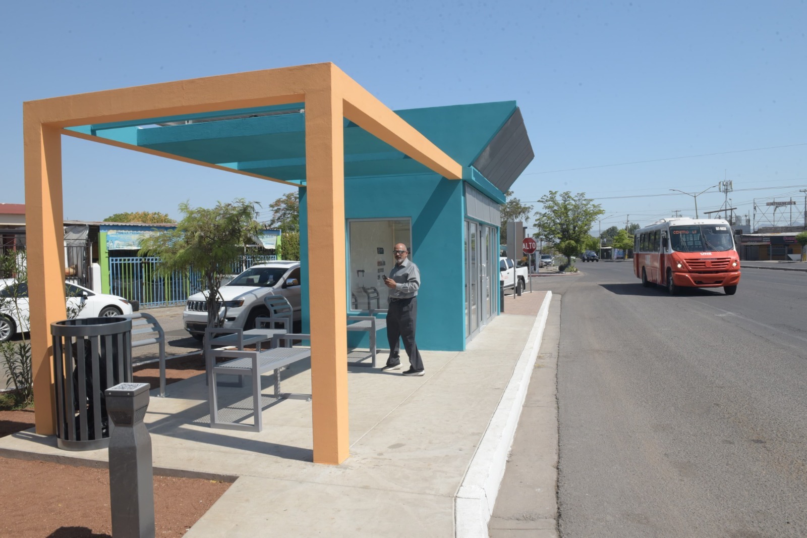 Entran en operación paradas de camiones con AC en Hermosillo