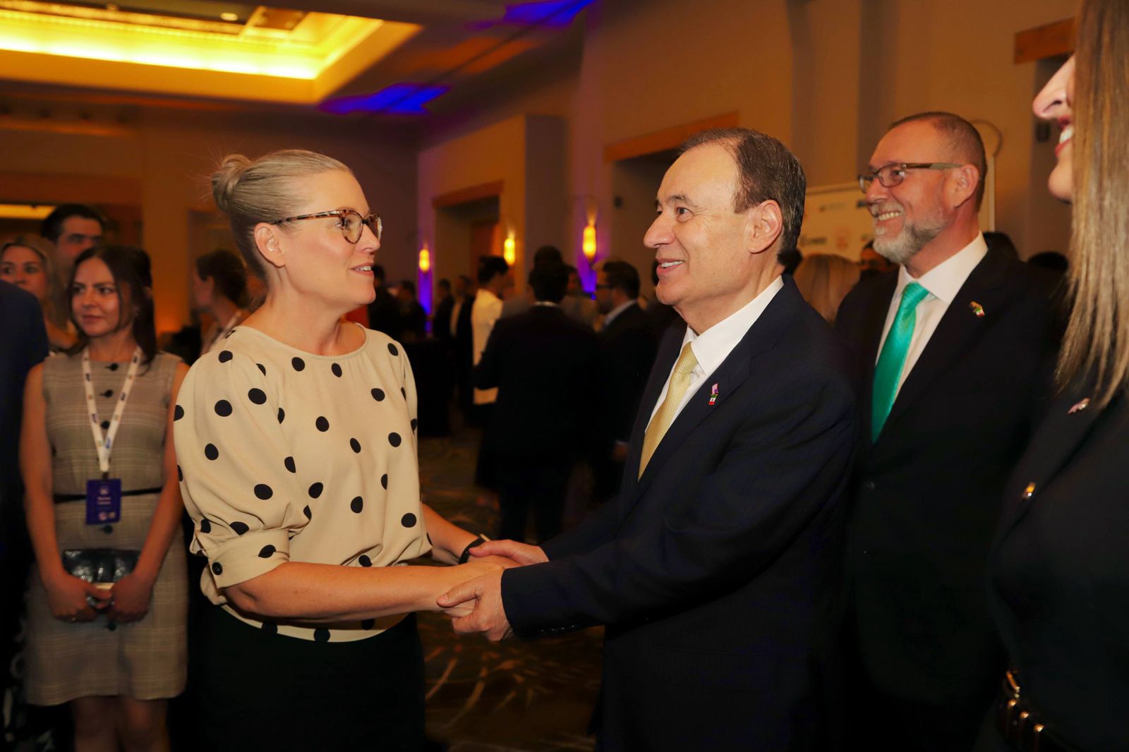 Presiden gobernadores de Sonora y Arizona reunión de Comisión Sonora-Estados Unidos