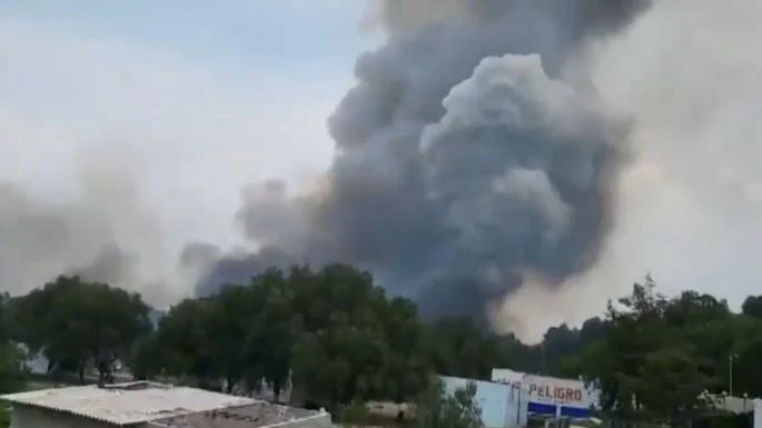Muere una persona y otras más heridas por explosión en cadena