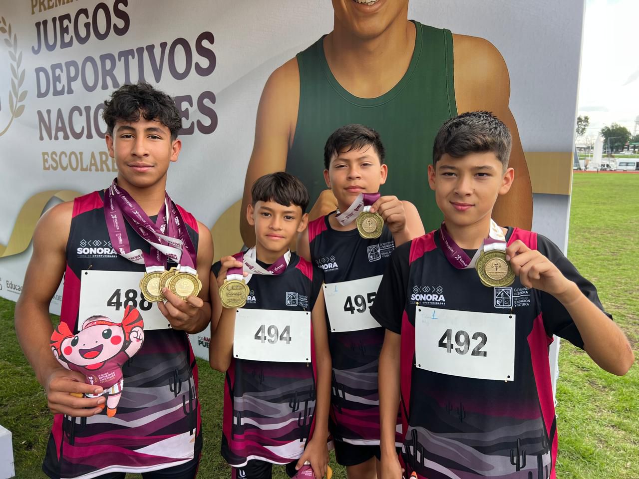 Lidera Sonora en el medallero de Juegos Deportivos Nacionales Escolares