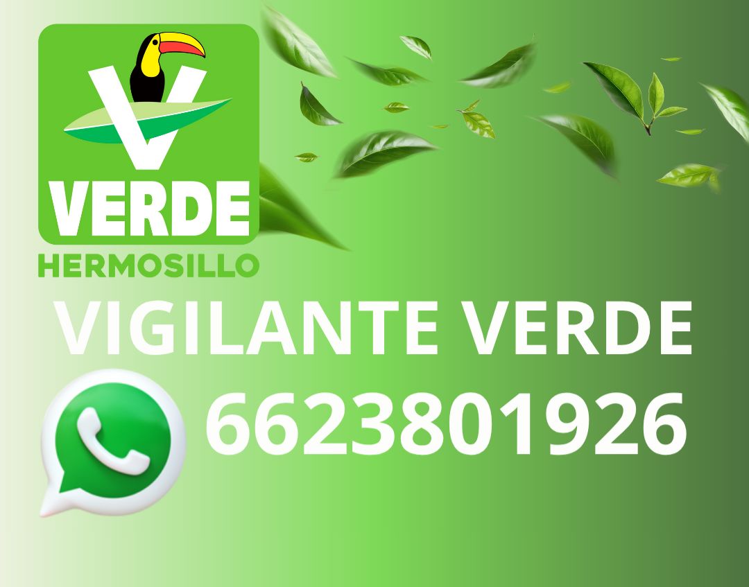Lanza PVEM programa de “Vigilante Verde” en Hermosillo