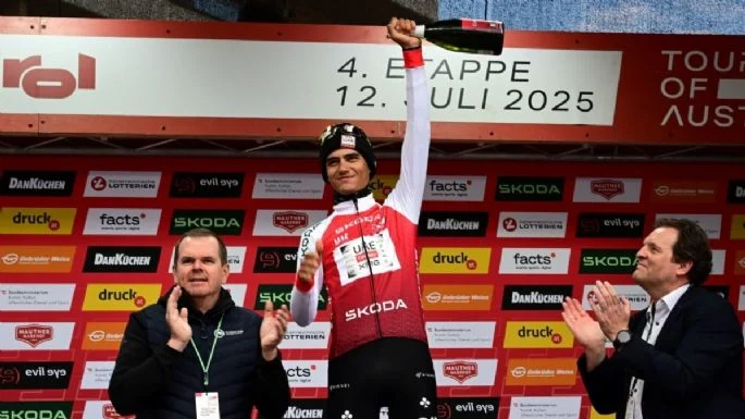 Alcanza Isaac del Toro liderato general del Tour de Austria