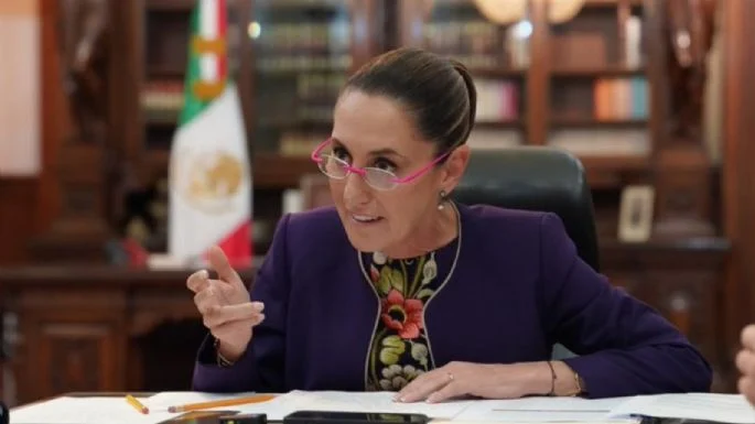 ACUERDAN SHEINBAUM Y TRUMP CONTRUIR UN ACUERDO A LARGO PLAZO SOBRE ARANCELES