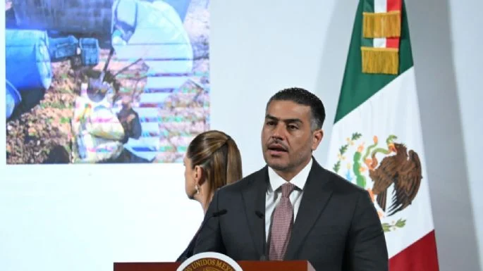 RECONOCE GARCÍA HARFUCH QUE CÁRTEL DE SINALOA NO ESTÁ “ACABADO”