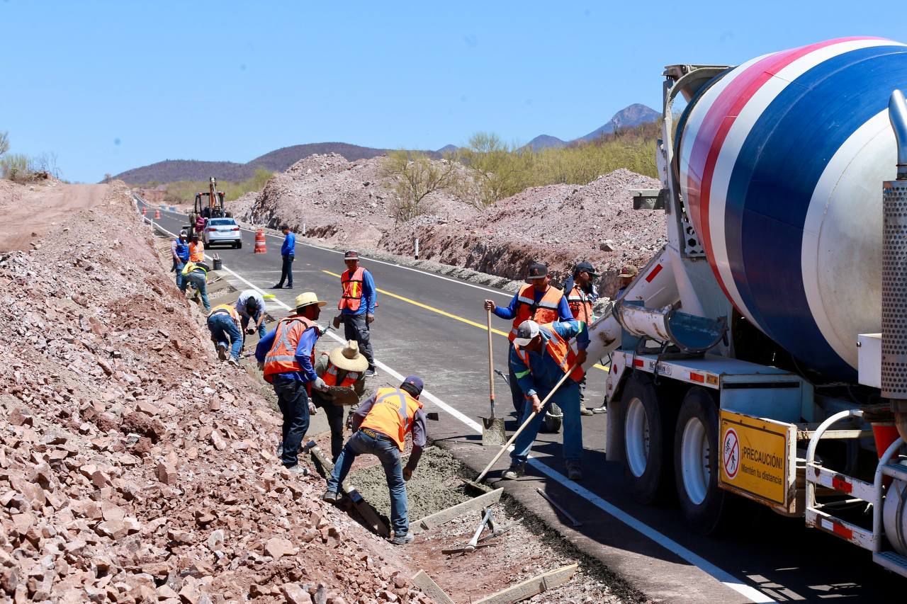 Invertirán 500 MP para rehabilitar carretera a Bahía de Kino