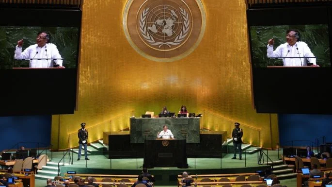 Arremete Petro contra Trump en asamblea de la ONU