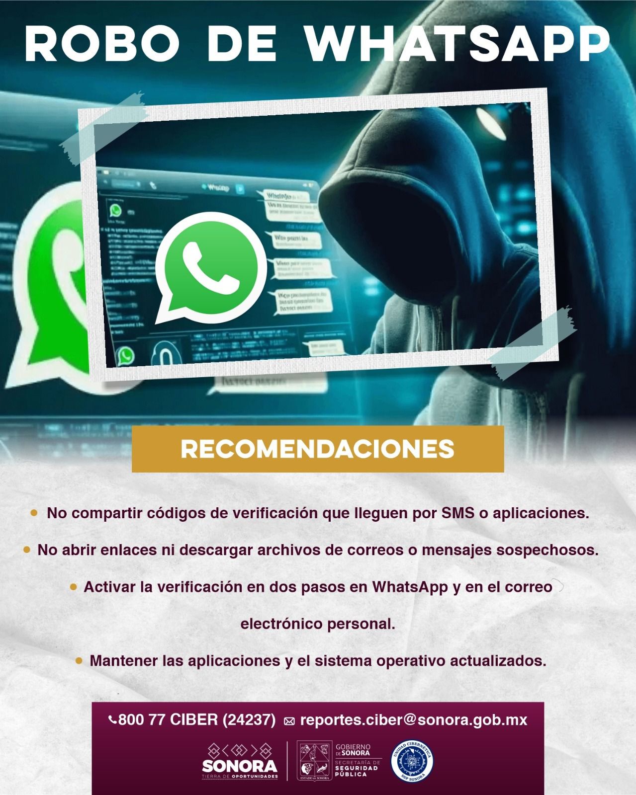 Refuerzan protección digital ante fraudes en Whatsapp