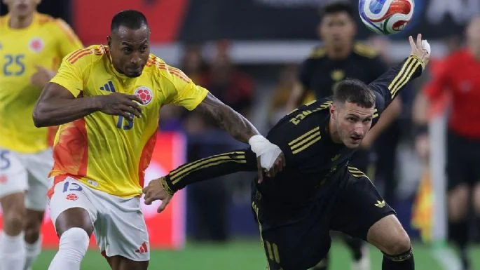 Aplasta Colombia a México en partido amistoso de fut