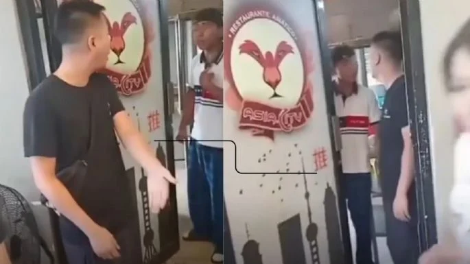 Denuncian maltrato a menor de edad en restaurant chino