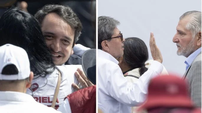Mandan a Adán Augusto, Monreal y Andy para atrás de las vallas