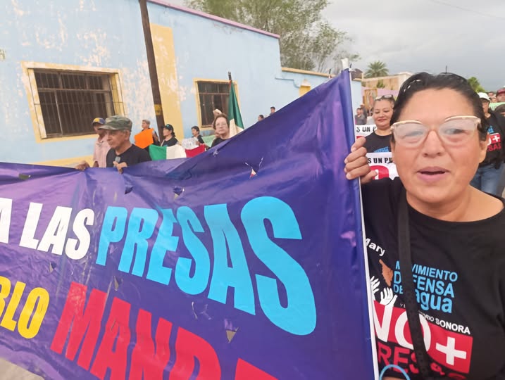 INTERPONE DEFENSORA DEL RÍO SONORA FORMAL DENUNCIA POR AMENAZAS EN SU CONTRA