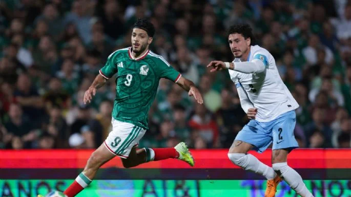 Empata selección mexicana con Uruguay Empata selección mexicana con Uruguay