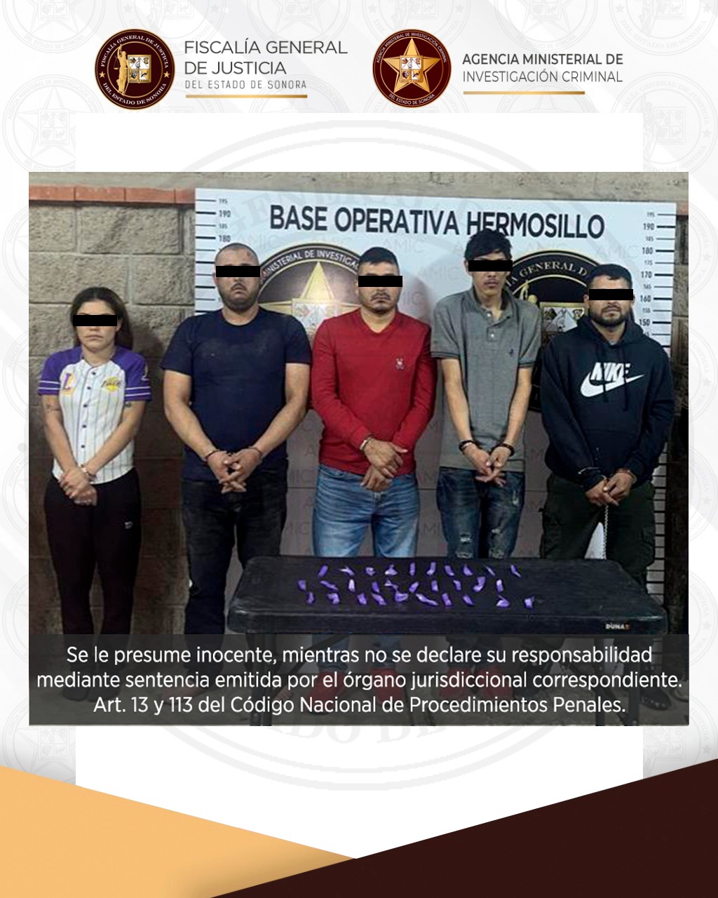 IMPUTA FISCALÍA A INFLUENCER HERMOSILLENSE POR DELITOS CONTRA LA SALUD Y RESISTENCIA A PARTICULARES