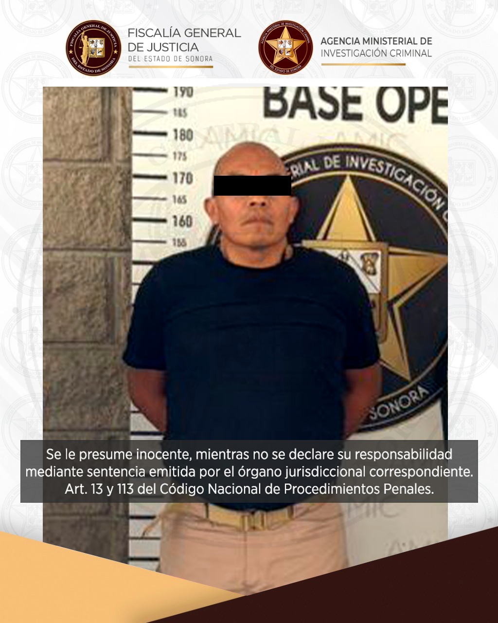 Cae presunto líder de célula criminal apodado “El Monstruo”