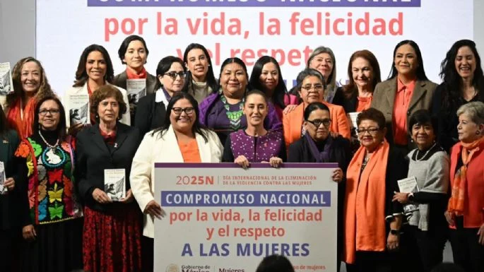 ANUNCIA PRESIDENTA SHEINBAUM CAMPAÑA A FAVOR DE LAS MUJERES