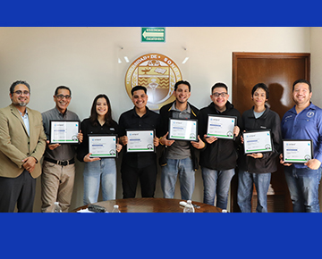 Reciben certificación siete alumnos de Unison Navojoa Reciben certificación siete alumnos de Unison Navojoa