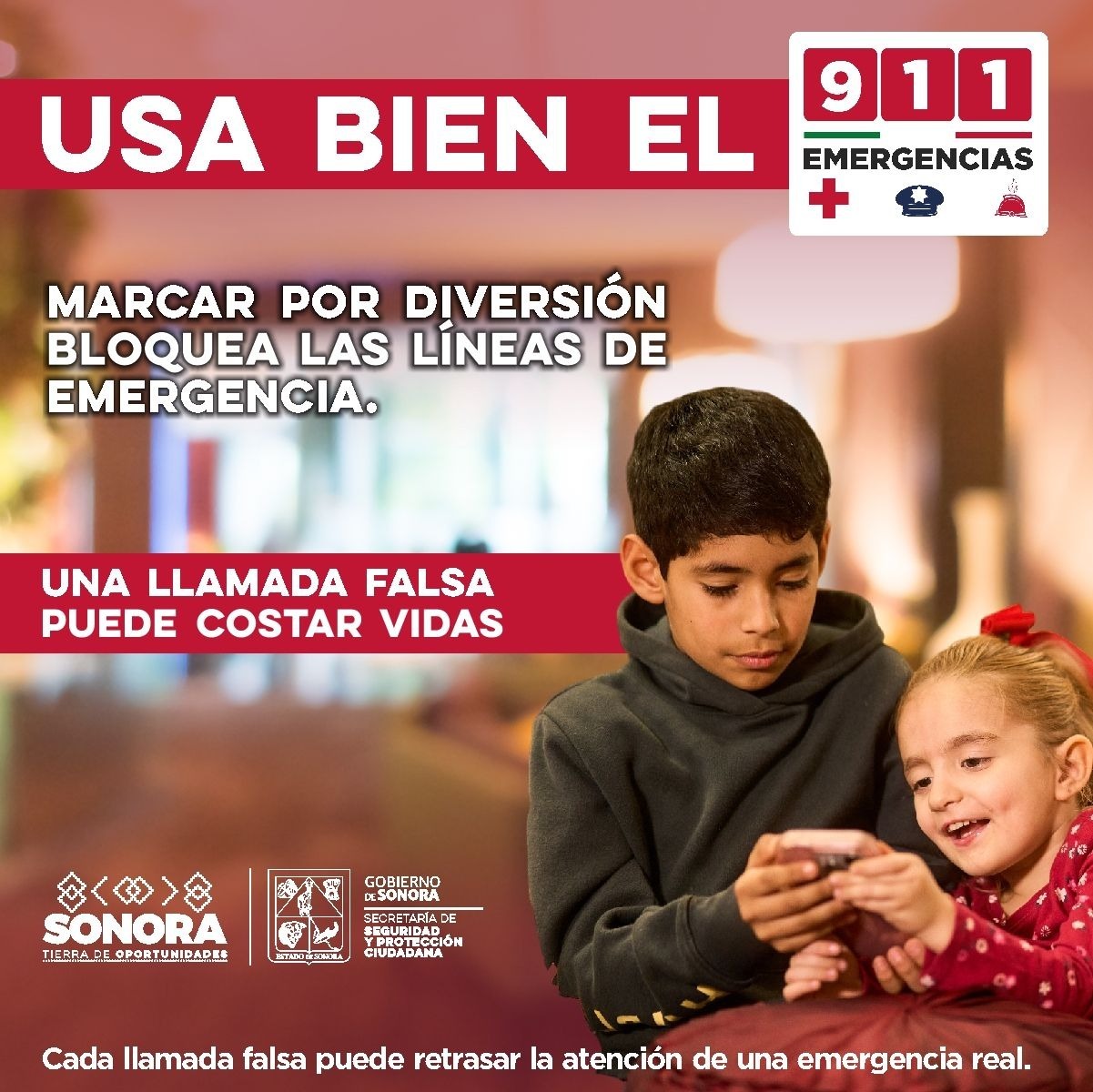 Llaman autoridades a no realizar llamadas de broma al 911