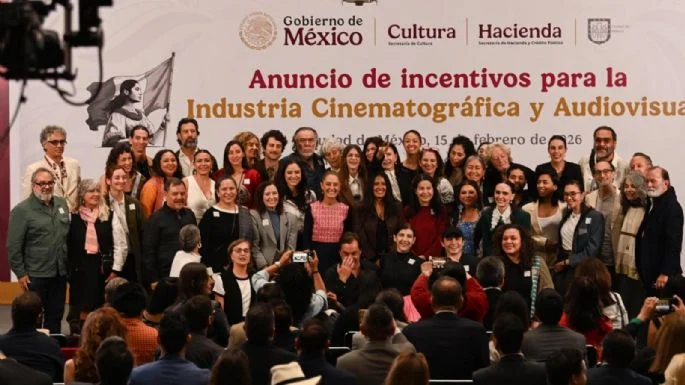 ANUNCIA SHEINBAUM INCENTIVOS PARA REACTIVAR LA INDUSTRIA CINEMATOGRÁFICA EN MÉXICO ANUNCIA SHEINBAUM INCENTIVOS PARA REACTIVAR LA INDUSTRIA CINEMATOGRÁFICA EN MÉXICO