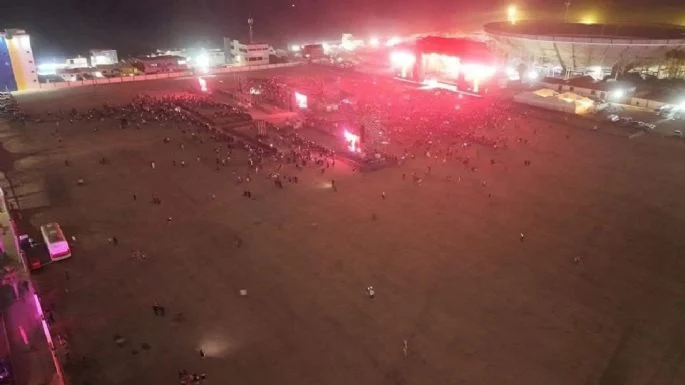 Desairan concierto de Carín León en Tijuana