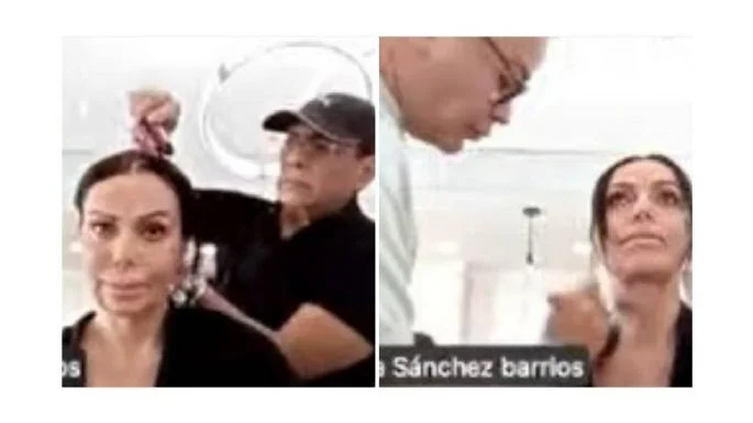 “Sesiona” diputada mientras la peinan y se “guapea”